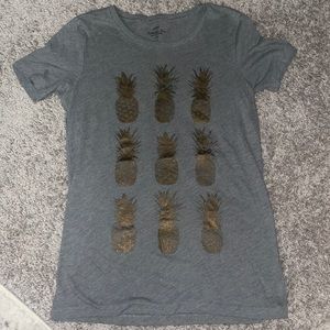 J. Crew Pineapple Shirt